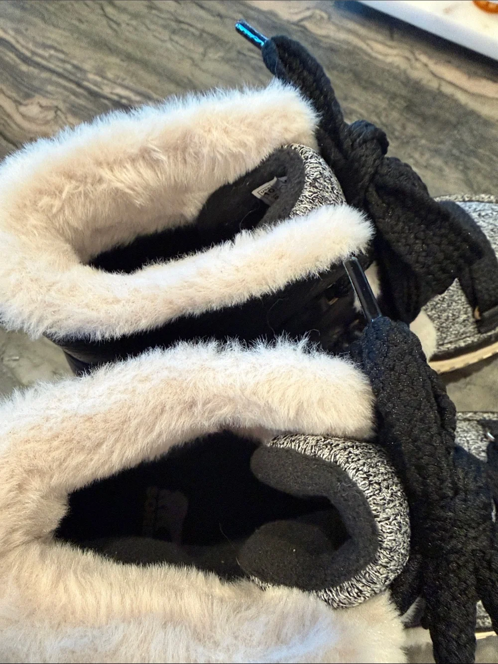 Sorel One Ave Alpine Faux Fur Trim Waterproof Boot